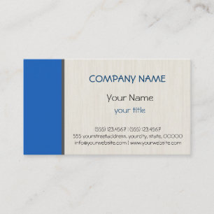 Denim colour professional elegant modern business card