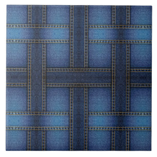 Denim Design Ceramic Tile