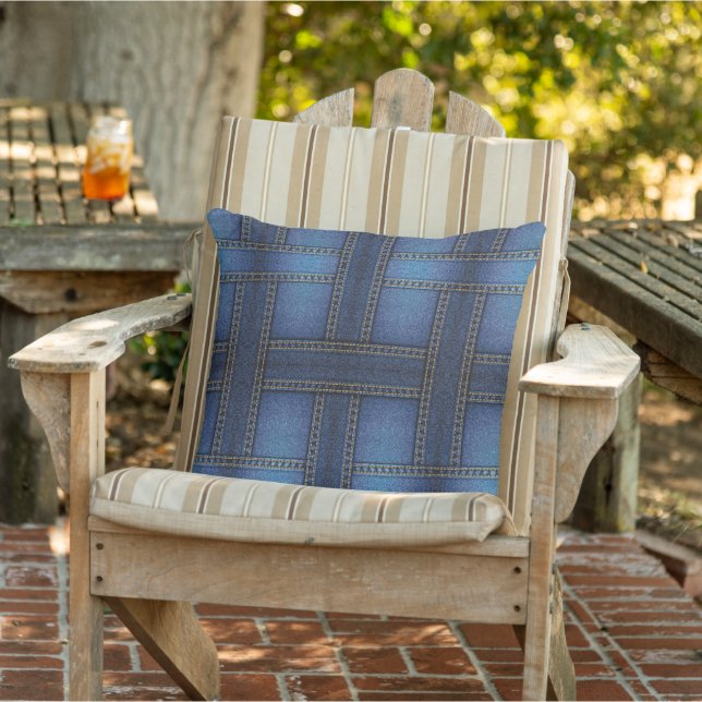 Denim Design Cushion (Chair)
