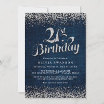 Denim & Diamonds 21st Birthday Party