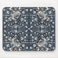 Denim & Diamonds Glam Bling Rose Jewels