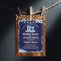 Denim Diamonds Rustic Cowboy Wedding Bridal Shower