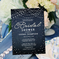 Denim Diamonds Rustic Lights Elegant Bridal Shower