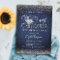 Denim Diamonds Typography Chic 30th Birthday Party