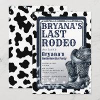 Denim & Diamonds Western Glam Cowgirl Last Rodeo 