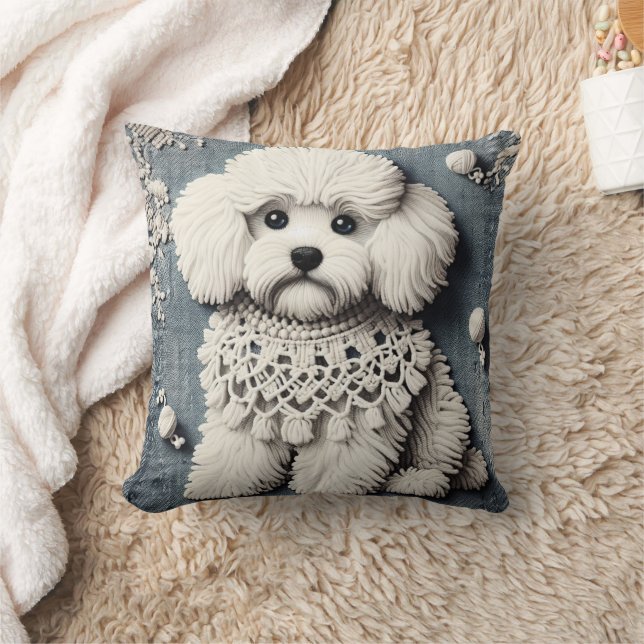 Denim & Dogs 2 Cushion (Blanket)