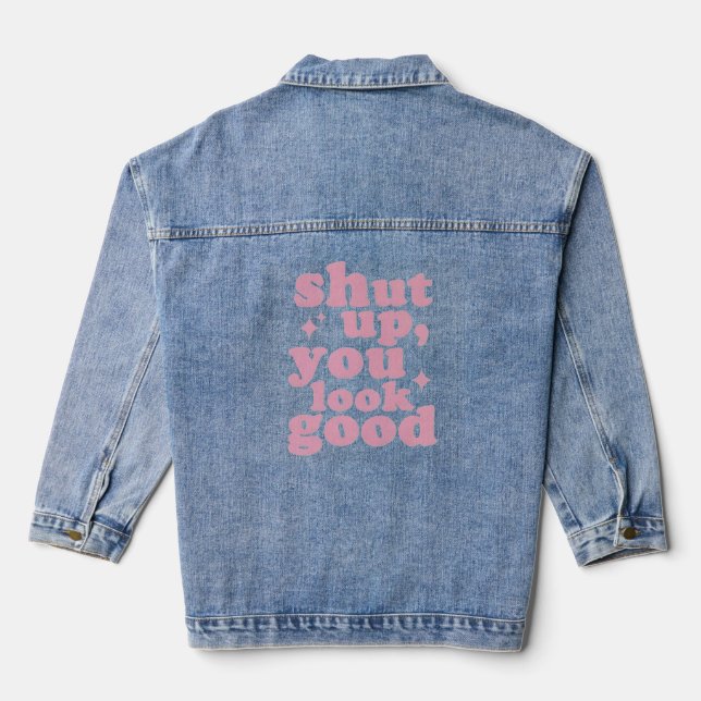 Denim for girls jacket (Back)