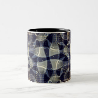 Denim Guitar Abstract Art Mug