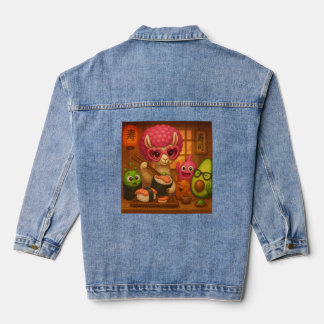 Denim Jacket Caos Pop