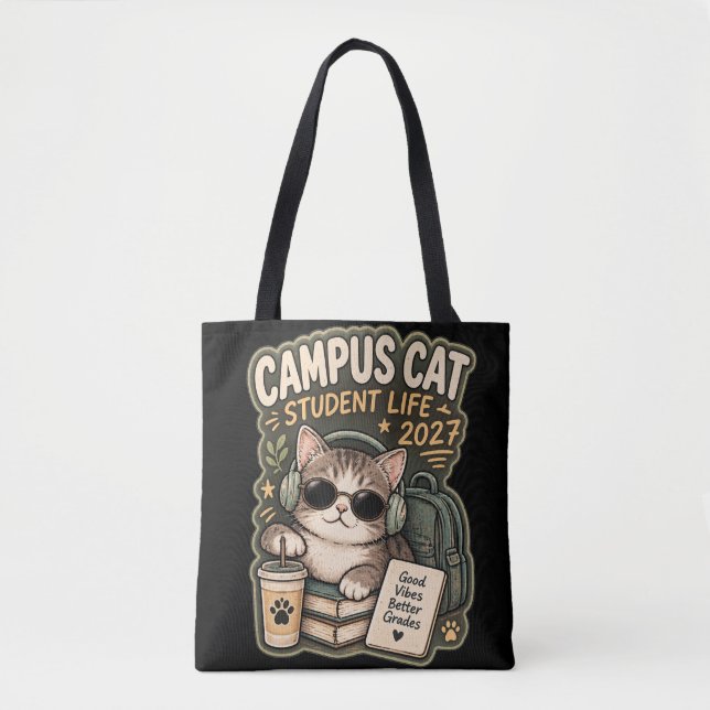 Denim Jacket Tote Bag (Front)