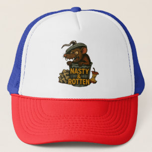 Denim Jacket Trucker Hat