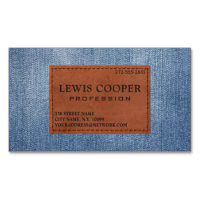 Denim Jean Moderne Minimalist