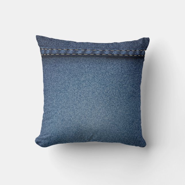 Denim Jeans Cushion (Front)