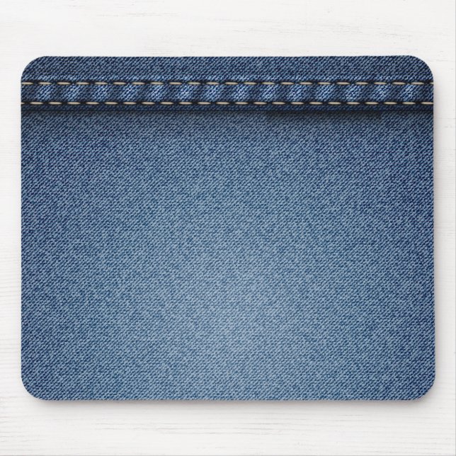 Denim Jeans Mouse Pad (Front)