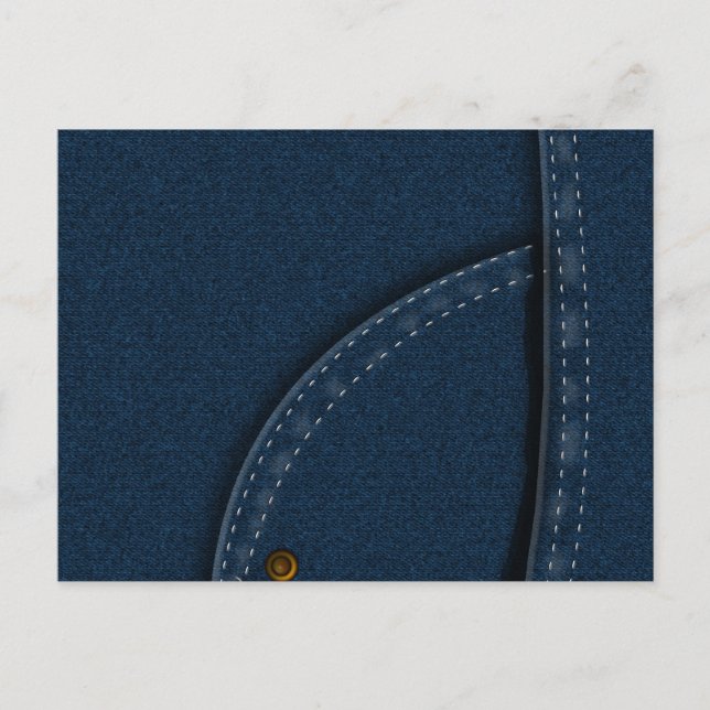 Denim Jeans Postcard (Front)