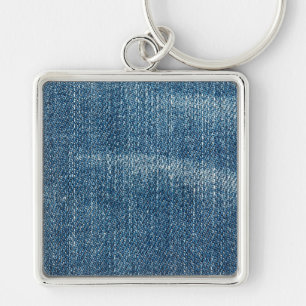 Denim Key Ring