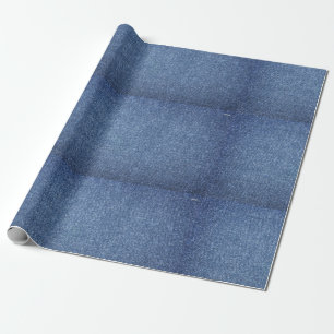 Denim-look Wrapping Paper