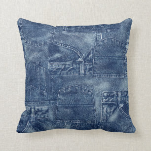 Denim material, cushion
