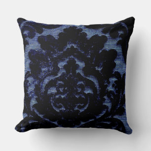 Denim Navy Blue Cushion