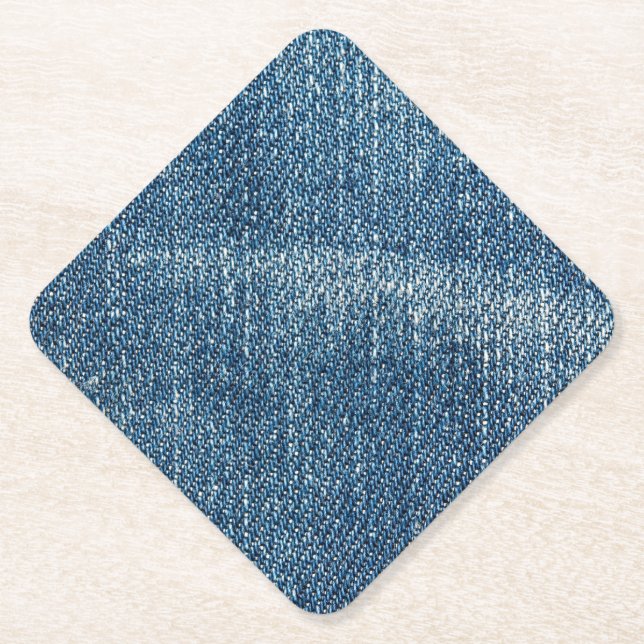 Denim Paper Coaster (Front)