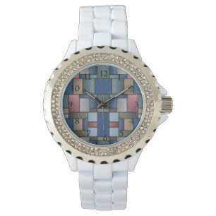Denim Patchwork Watch