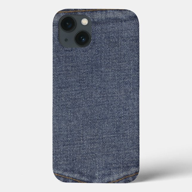 Denim Pocket Case-Mate iPhone Case (Back)