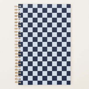 Denim rinse chequerboard pattern planner