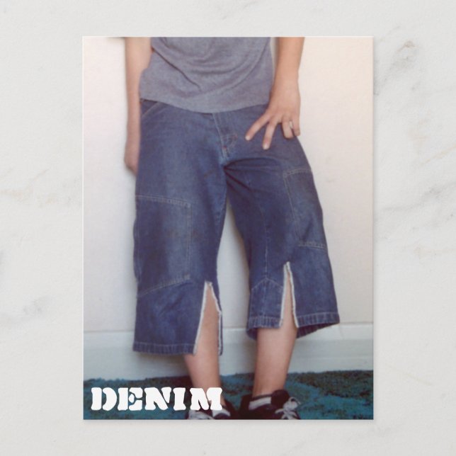 Denim Series 11 Culottes Postcard (Front)