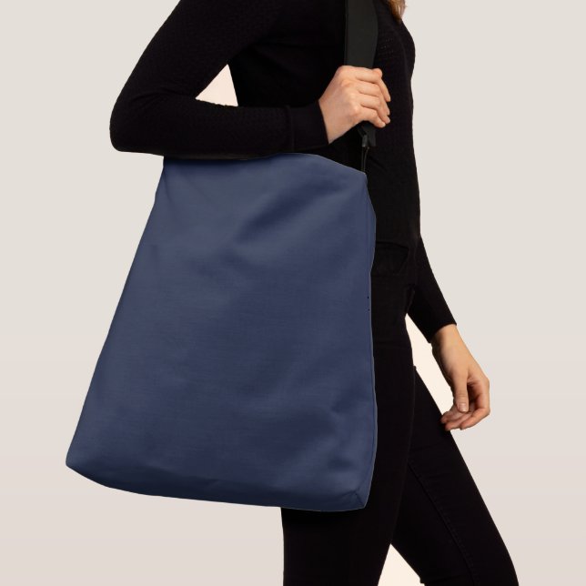 Denim Solid Plain Color Crossbody Bag (Close Up)