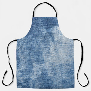 Denim Texture: Rugged Holes. Apron
