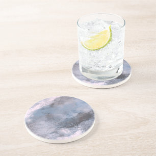 Denim water mist design coaster