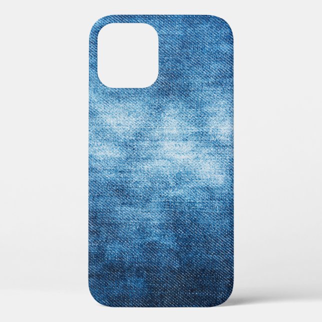 Denim worn fabric texture for background. Jeans Case-Mate iPhone Case (Back)