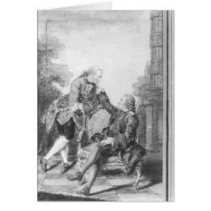 Denis Diderot and Melchior, baron de Grimm