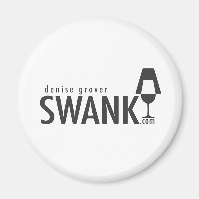 Denise Grover Swank Logo Magnet (Front)