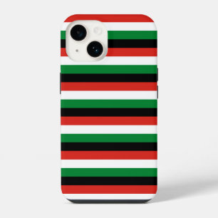Denison city Texas flag stripes USA america patter iPhone 14 Case