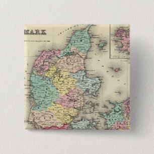 Denmark 11 15 cm square badge