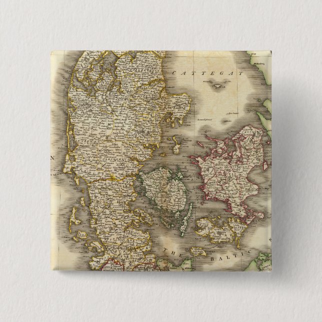 Denmark 11 15 cm square badge (Front)