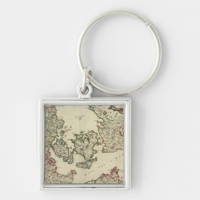 Denmark 3 key ring (Front)