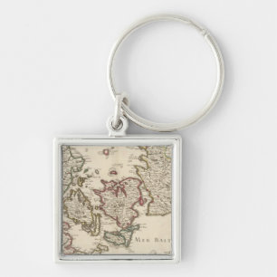 Denmark 7 key ring