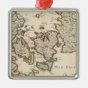 Denmark 7 metal ornament
