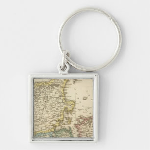 Denmark 8 key ring