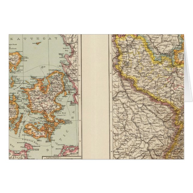 Denmark, Alsace Lorraine, Palatinate (Front Horizontal)