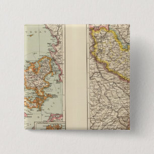 Denmark, Alsace Lorraine, Palatinate 15 Cm Square Badge