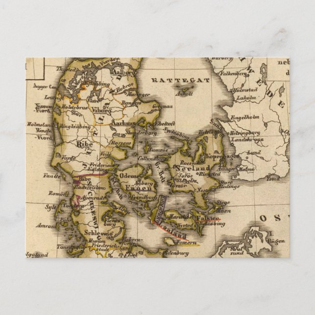 Denmark and Iceland 2 Postcard (Front)