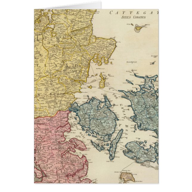 Denmark Atlas Map (Front)