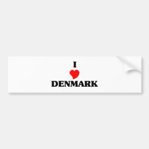 DENMARK BUMPER STICKER