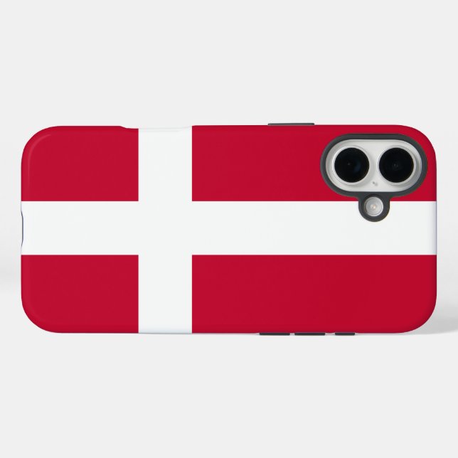 Denmark Case-Mate iPhone Case (Back (Horizontal))