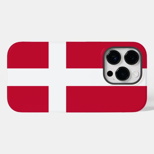 Denmark Case-Mate iPhone Case (Back (Horizontal))