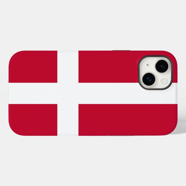 Denmark Case-Mate iPhone Case (Back (Horizontal))