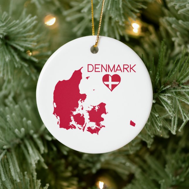Denmark Ceramic Ornament (Tree)